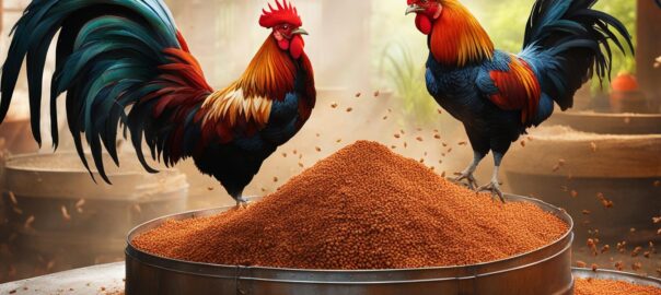 Pemberian Makanan dalam Sabung Ayam