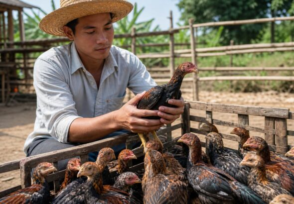 Panduan Memilih Bibit Ayam Aduan Berkualitas untuk Pemula dan Tips Pentingnya