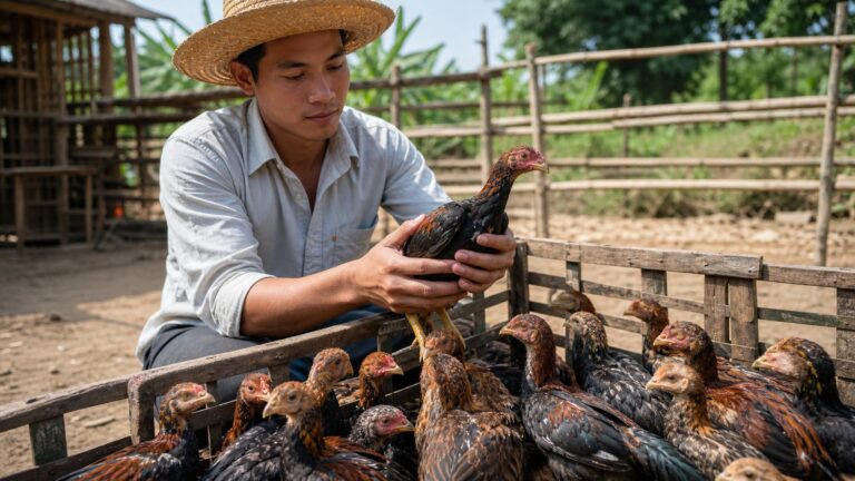 Panduan Memilih Bibit Ayam Aduan Berkualitas untuk Pemula dan Tips Pentingnya